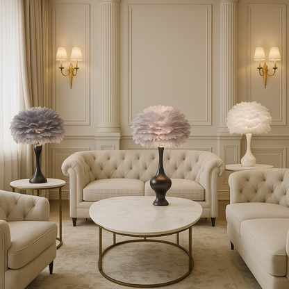 Lampe de Chevet LED Plume