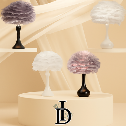 Lampe de Chevet LED Plume