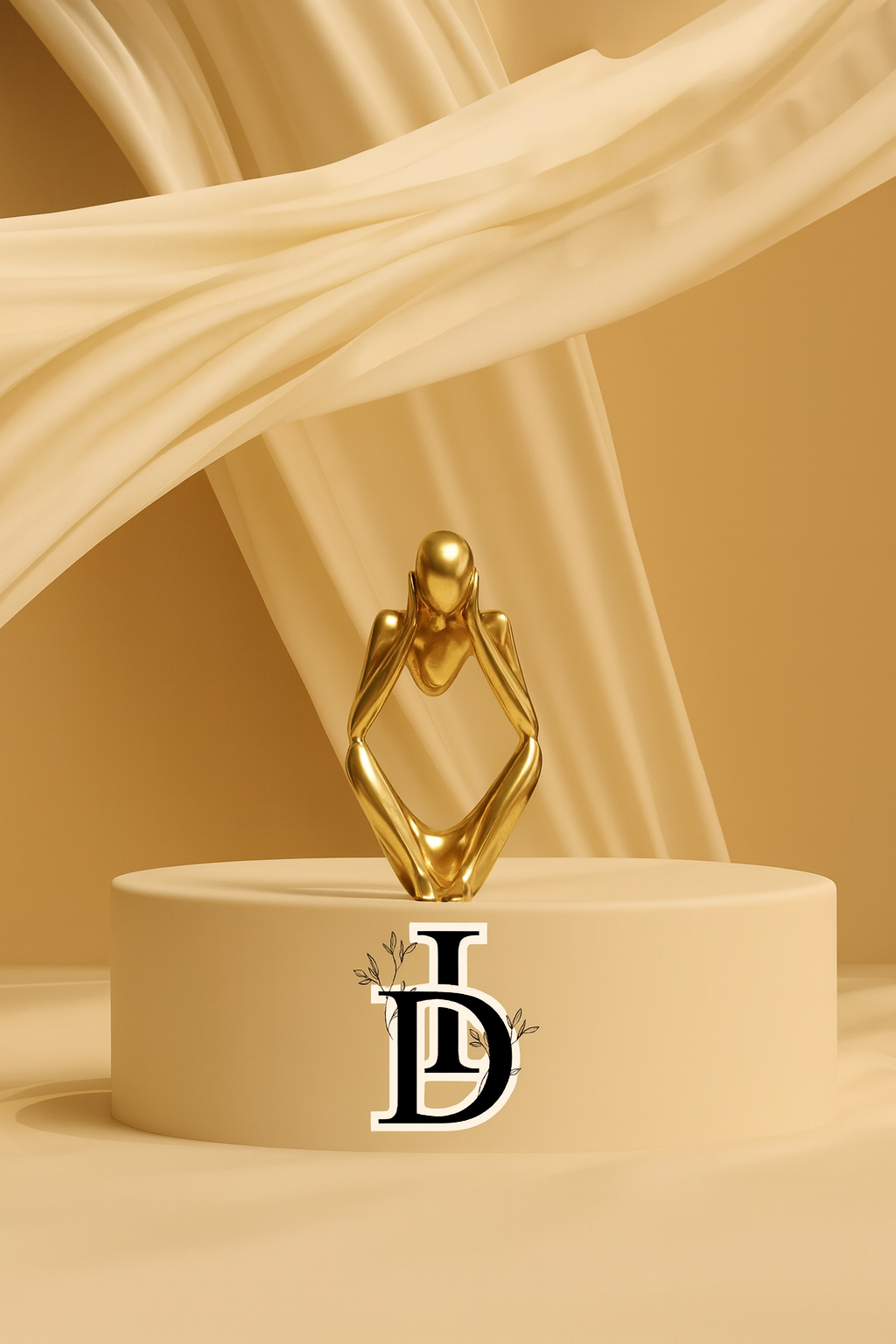 Figurine Abstraite Scandinave