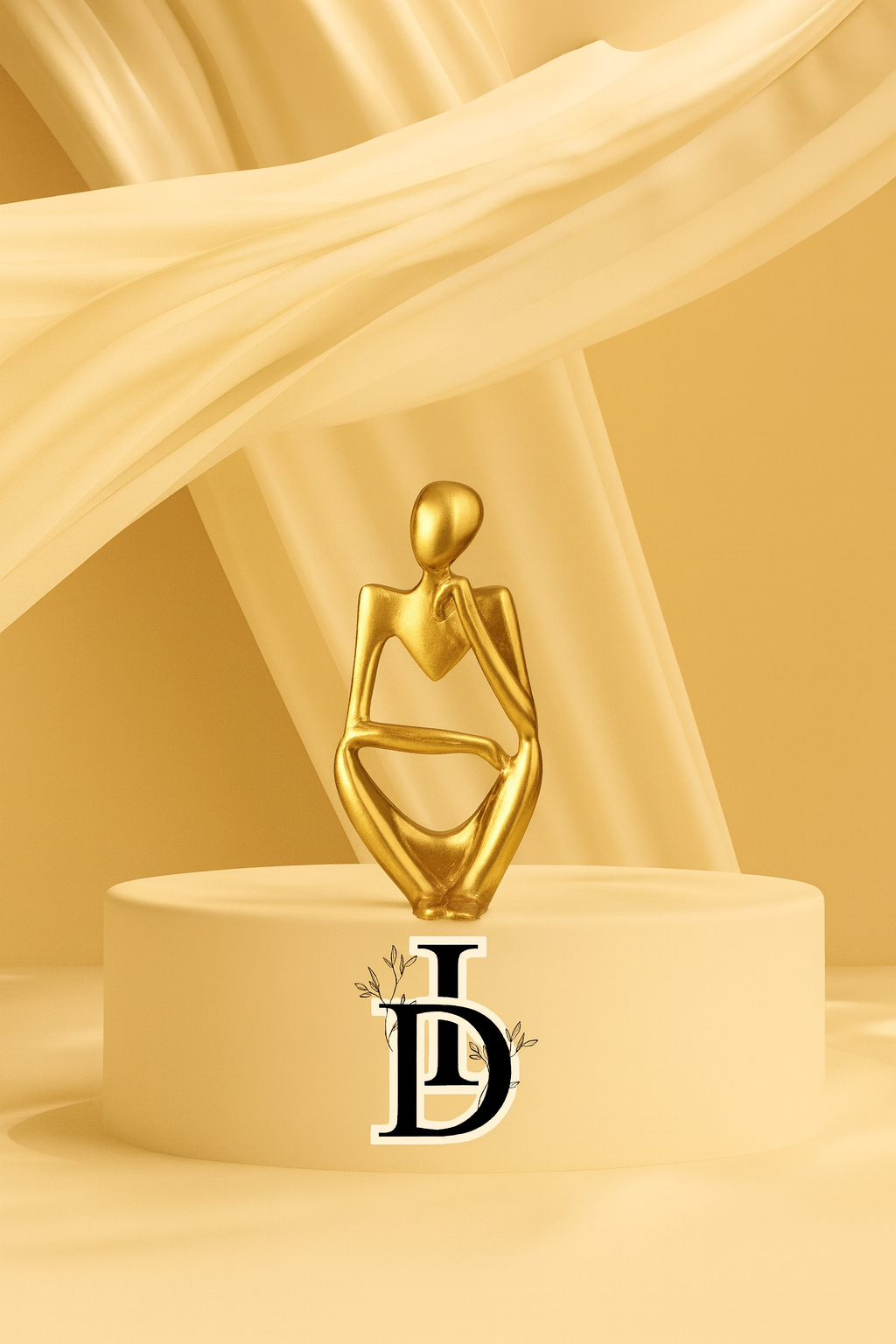 Figurine Abstraite Scandinave