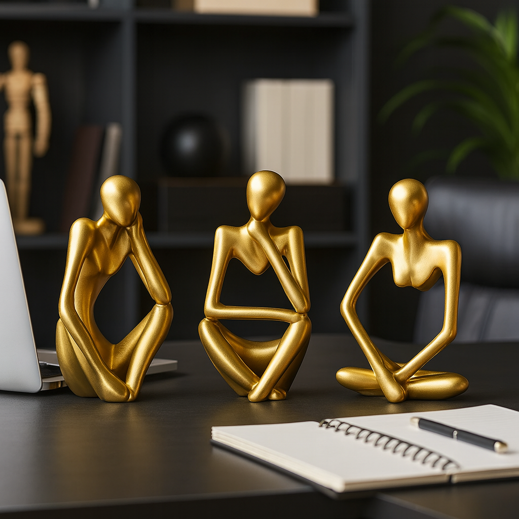 Figurine Abstraite Scandinave