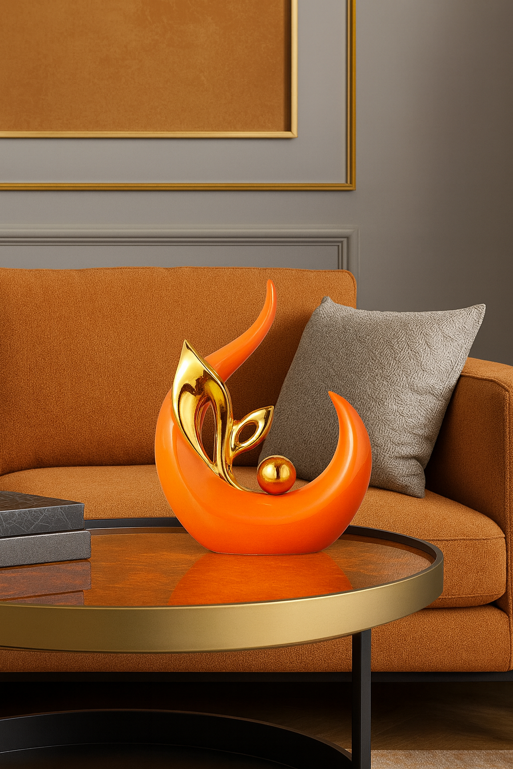 Statue Céramique Nordique