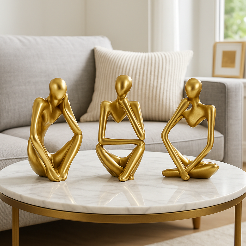 Figurine Abstraite Scandinave