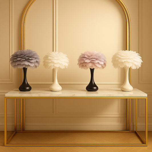 Lampe de Chevet LED Plume