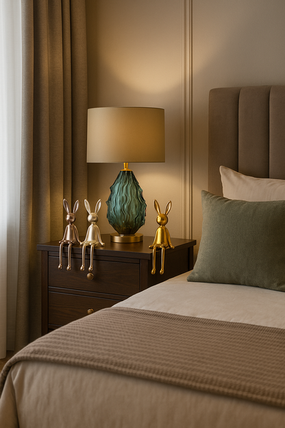 Statue Lapin en Céramique de Luxe