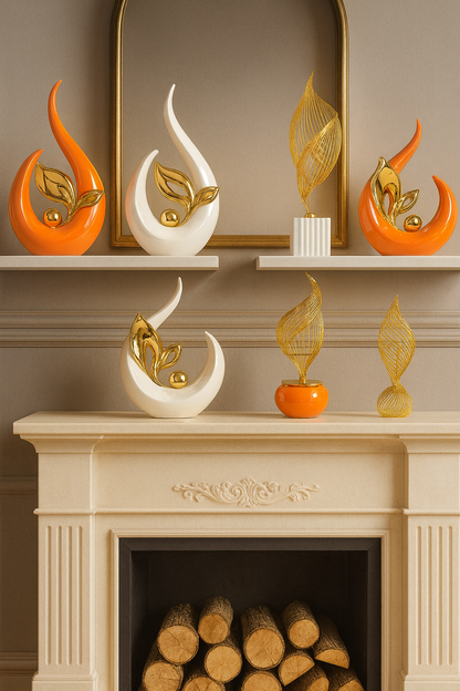 Statue Céramique Nordique