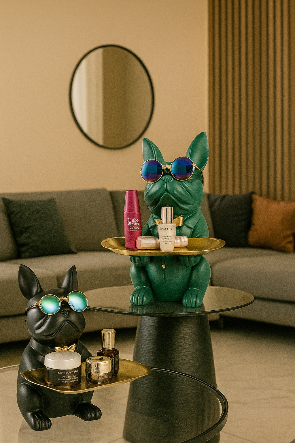 Plateau Bouledogue Design