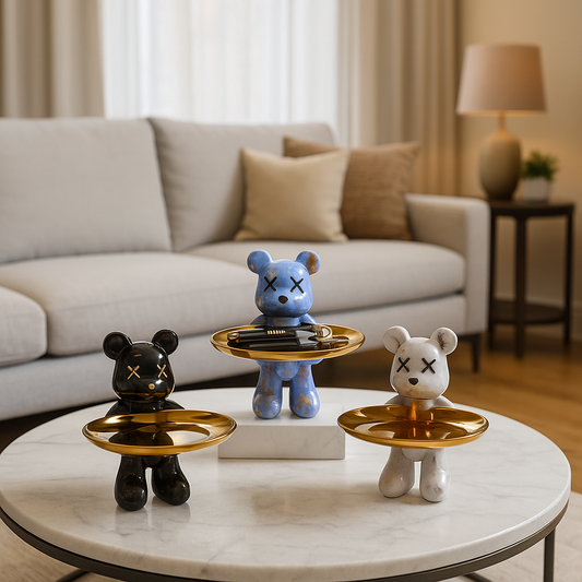 Statue Ours Graffiti 21 cm