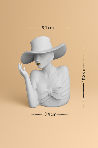 Vase Décoratif Nordique en Résine