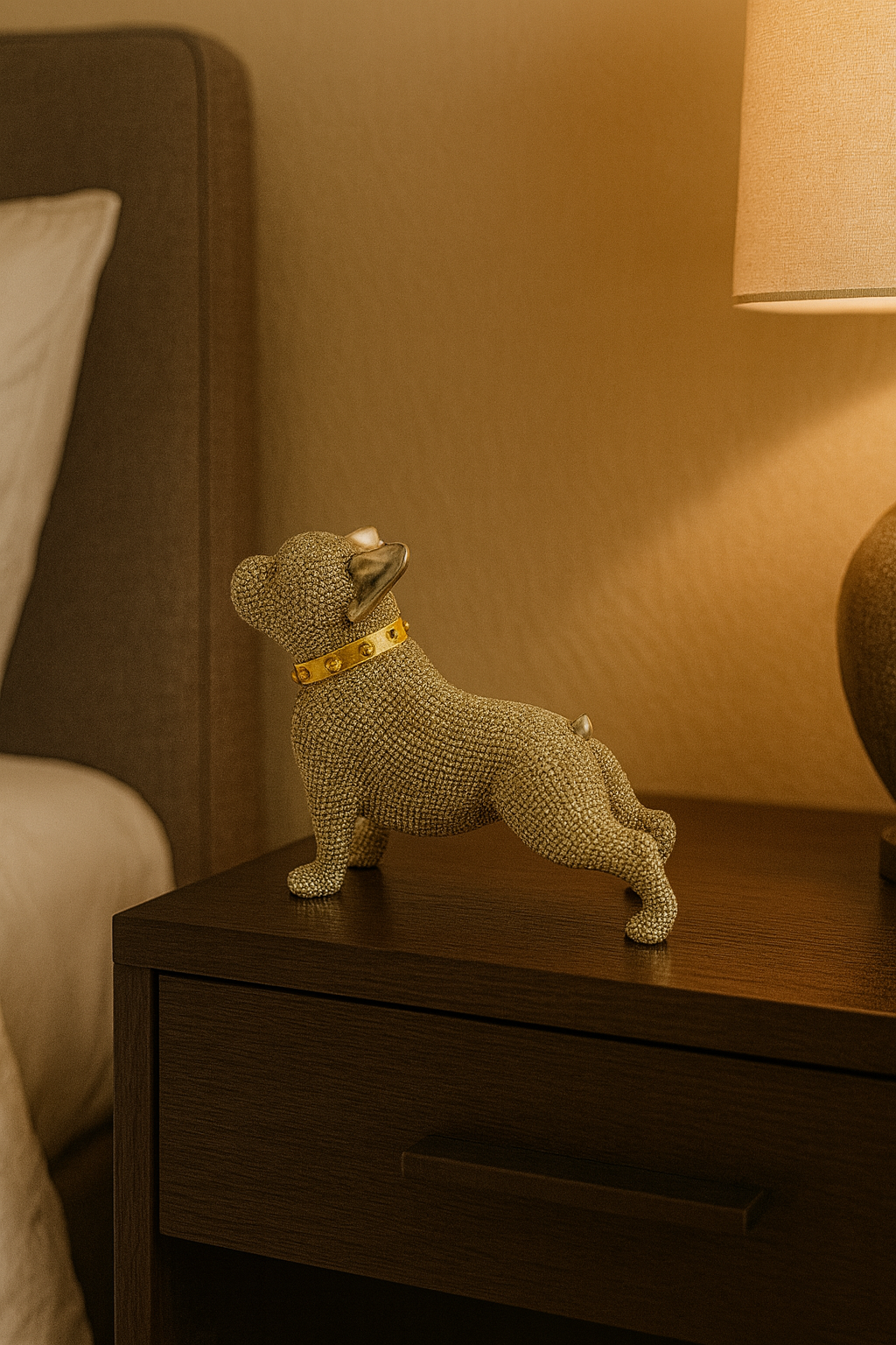 Statue Bouledogue Français en Résine