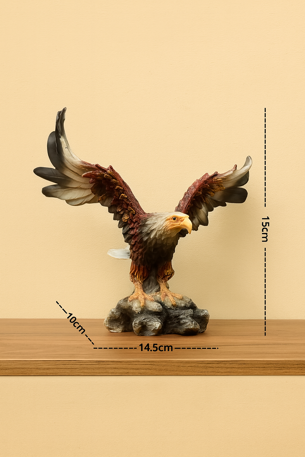 Statue Aigle Abstrait en Résine 4 model différents